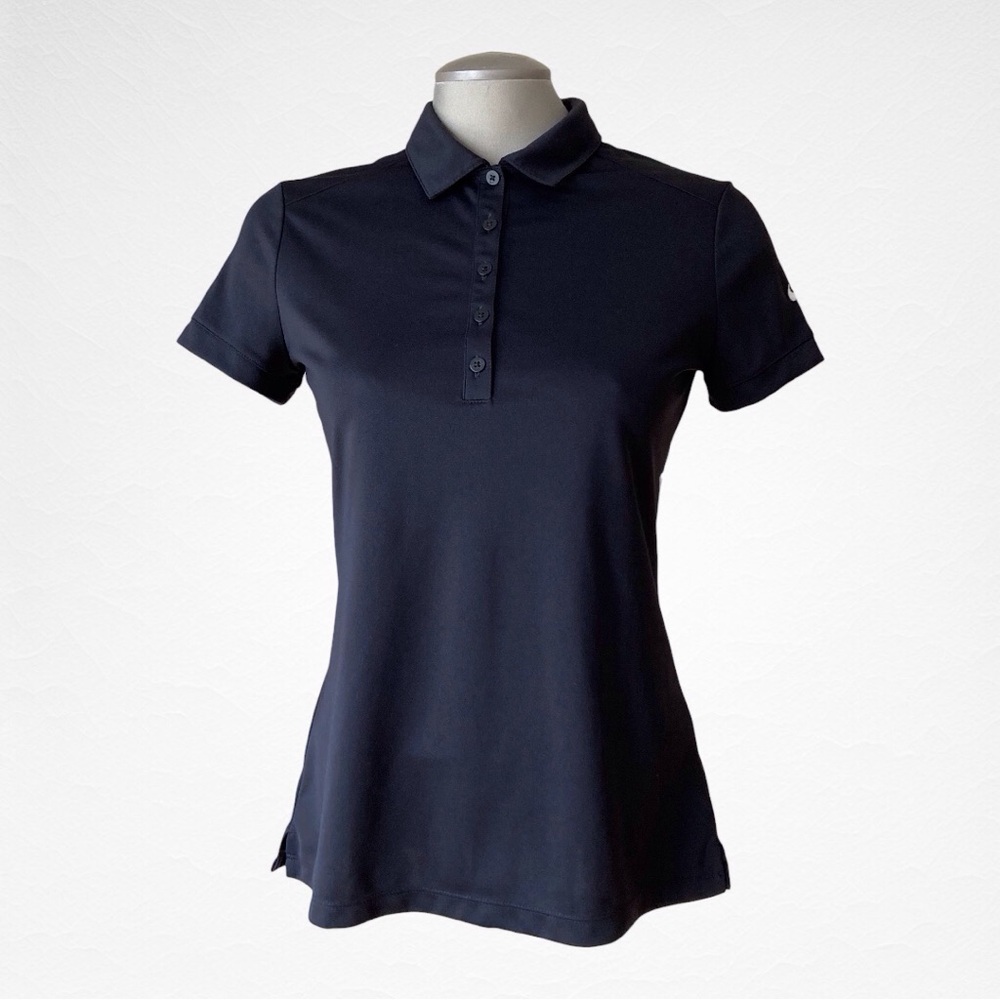 NIKE GOLF DRI-FIT Women’s Black Victory Polo Size Medium - Like new !